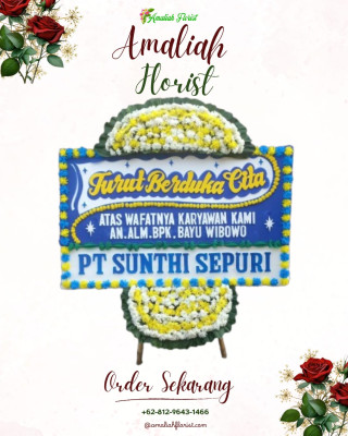 Papan Bunga Duka di Sindutan